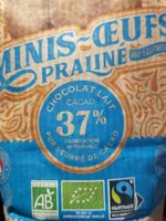 Minis œufs praliné bio Chevaliers D'Argouges