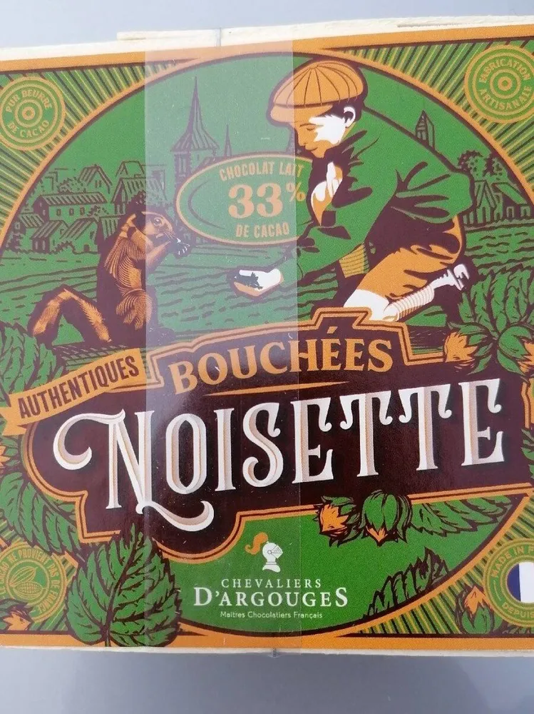 Authentiques bouchées noisette