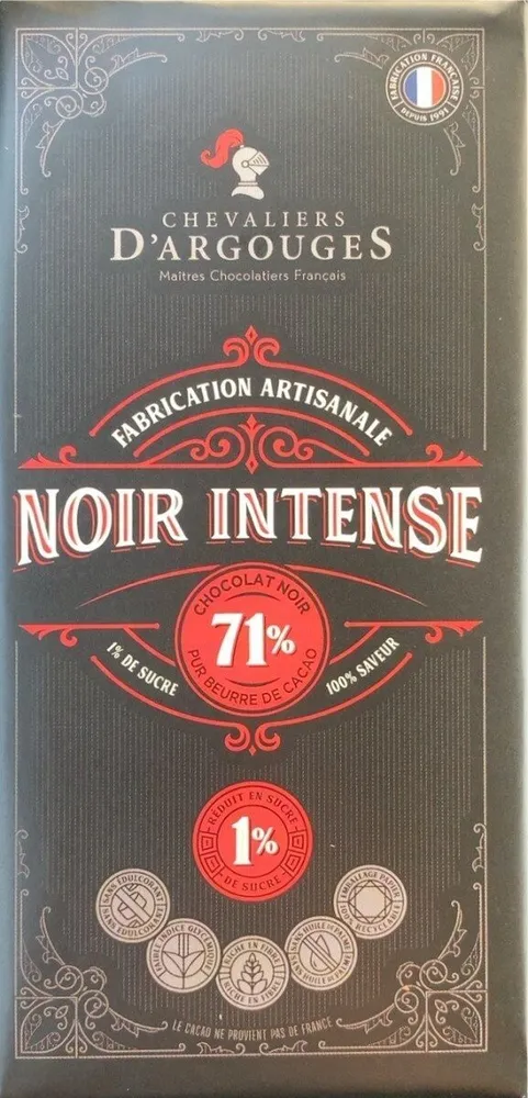 Noir intense chocolat 71%