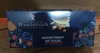 Assortiment de tuiles en chocolat