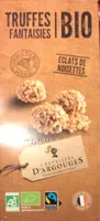 Truffes fantaisies Bio Eclats de noisettes