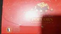 Chocolats au lait pop-corn
