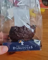 Œuf en chocolat noir 70% de cacao aux pépites de framboise