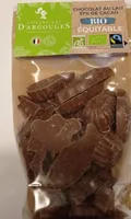 Chocolat au lait bio -37% cacao