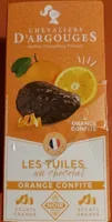 Les tuiles au chocolat