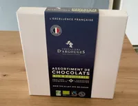 Assortiment de chocolats bio