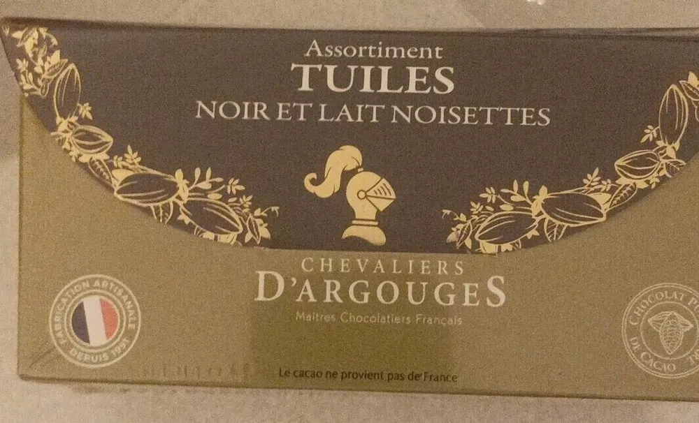 Tuiles chocolat