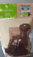 Dinosaure au chocolat au lait