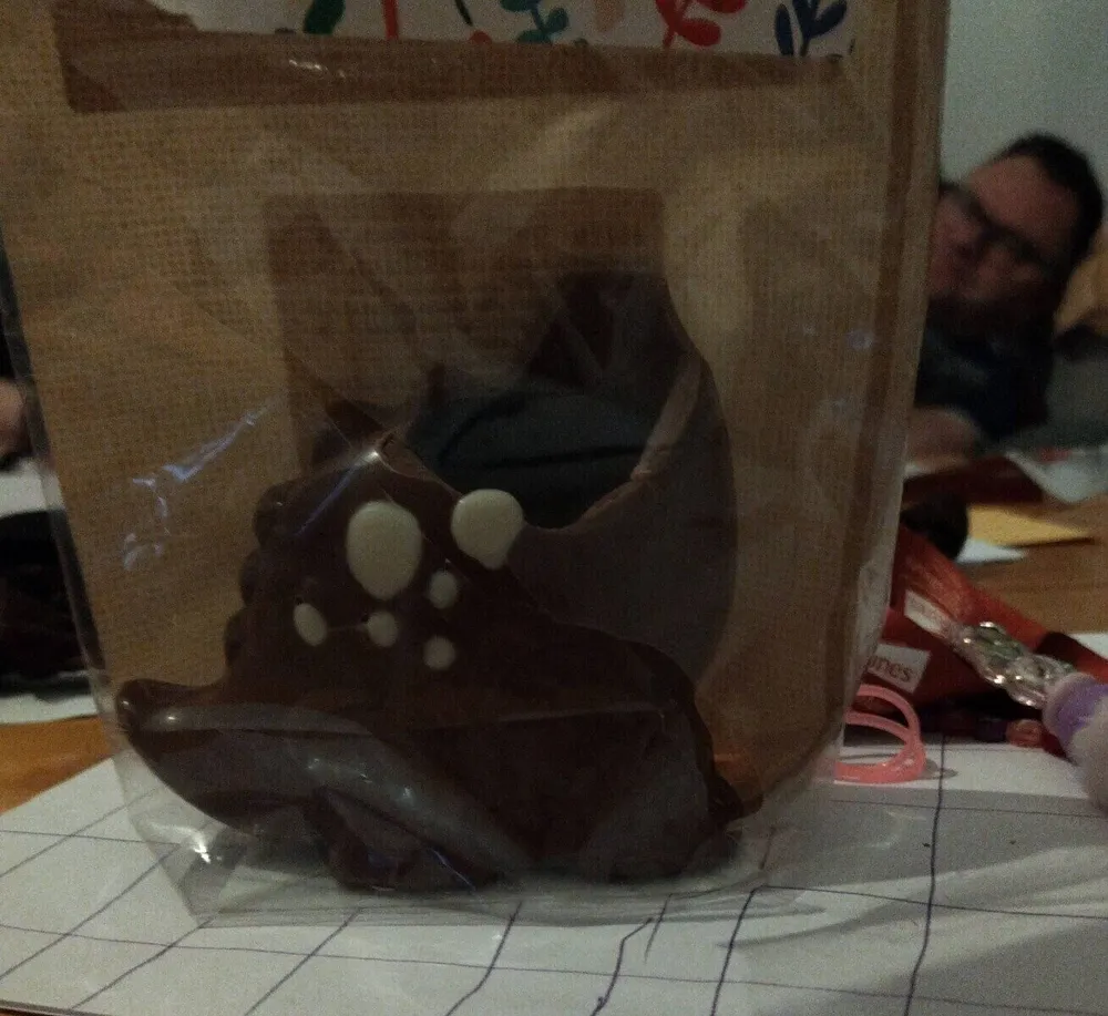 Chocolat dinosaure