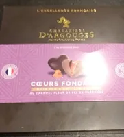 cœurs fondants caramel