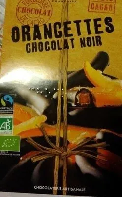 Orangettes chocolat noir