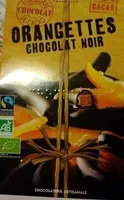 Orangettes chocolat noir