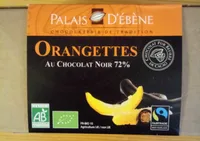 Orangettes - Lamelles d'écorces d'orange confites enrobées de chocolat noir