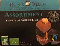 Assortiment chocolat noir et lait
