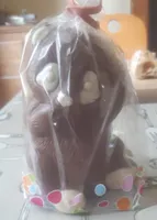 Panda en chocolat au lait