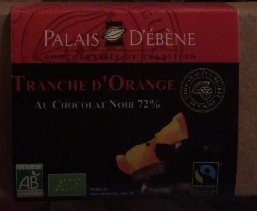 Tranches d’orange au chocolat noir 72%