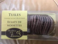 Tuiles eclats de noisettes