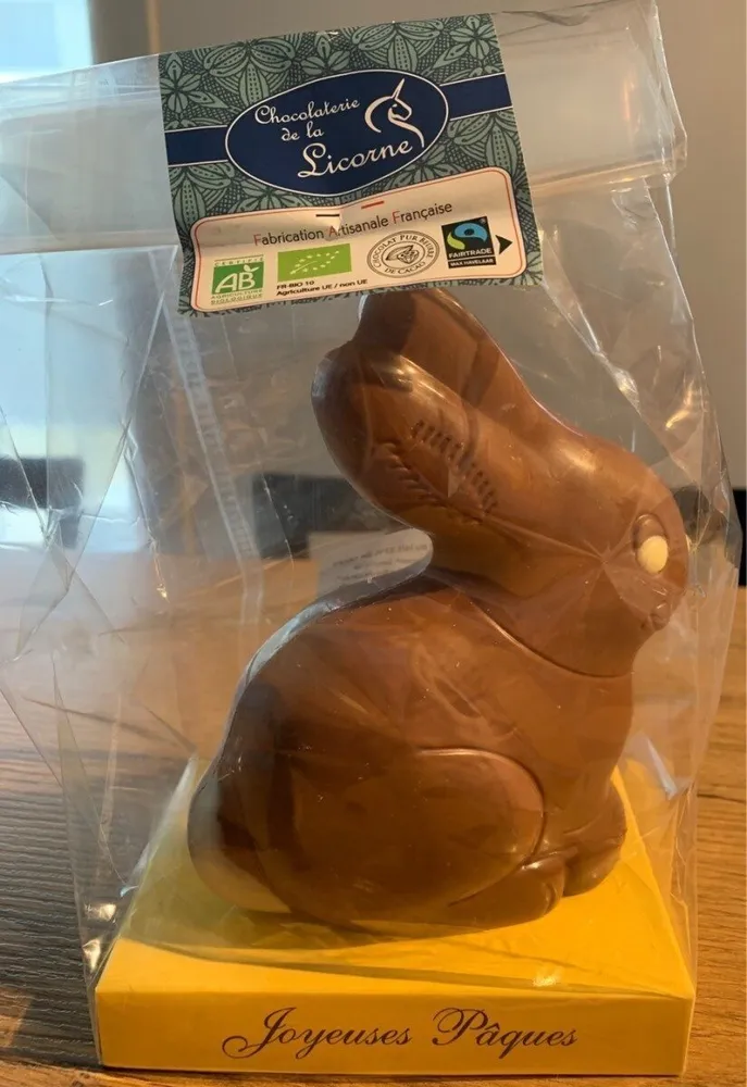 Lapin en chocolat