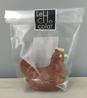 Poule en chocolat au lait