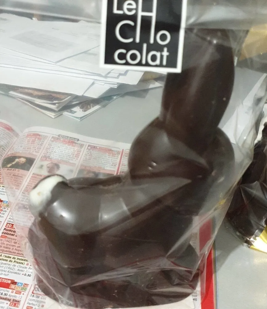 Lapin chocolat noir  Hyper u