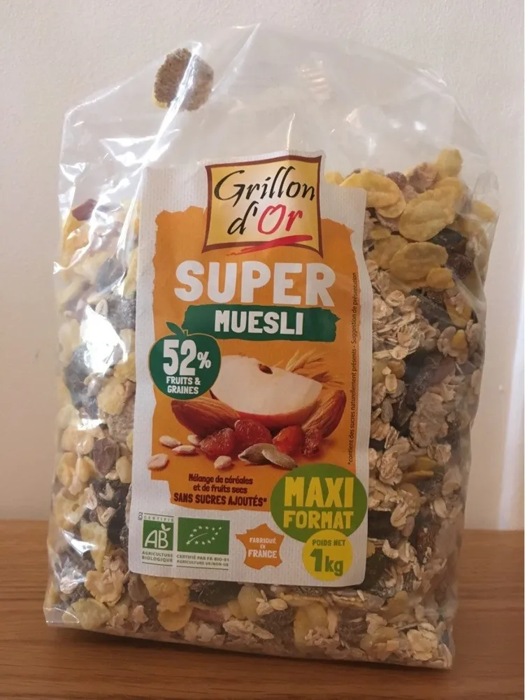Super Musli 52% fruits et graines