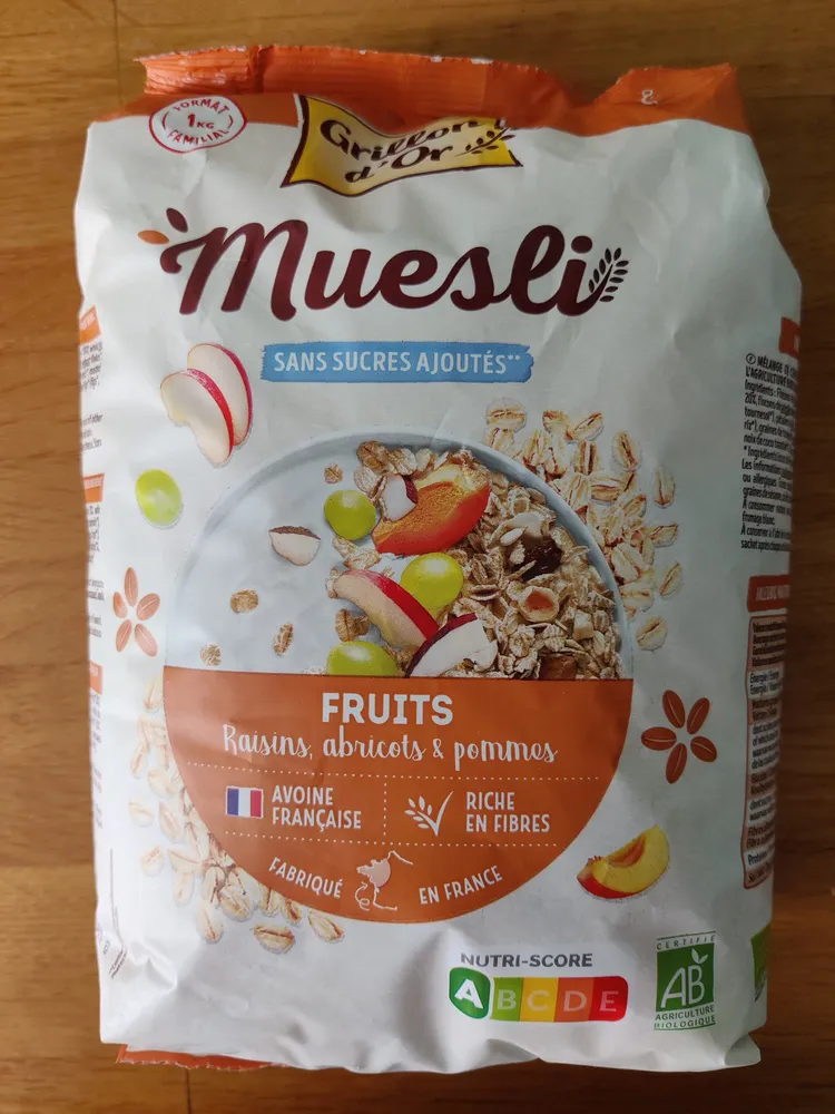 Muesli Fruits