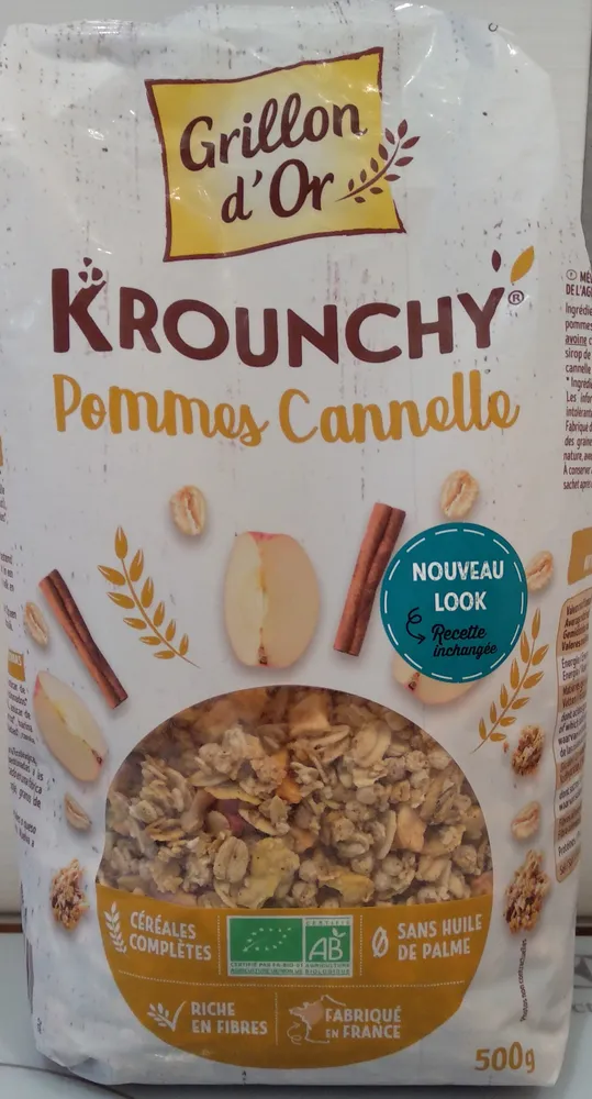 Krounchy pomme cannelle