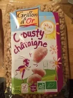 Céréales - Crousty châtaigne, très faible teneur en gluten
