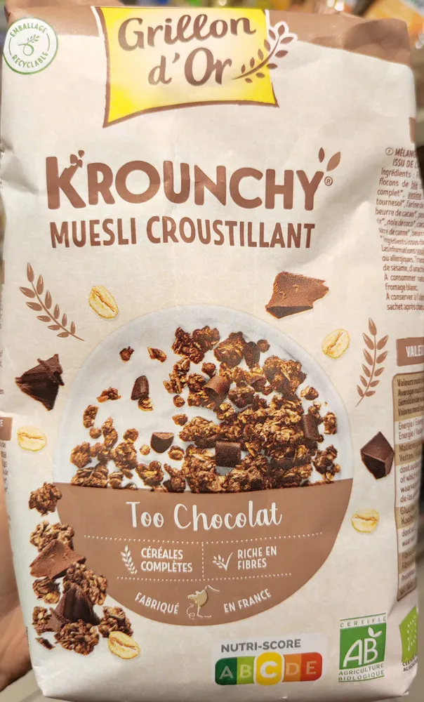 Krounchy too chocolat