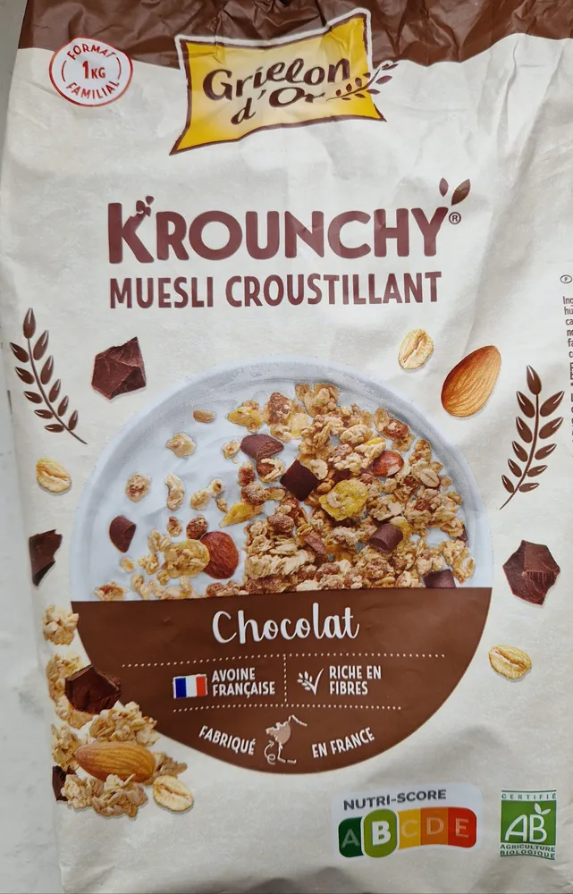 Krounchy chocolat
