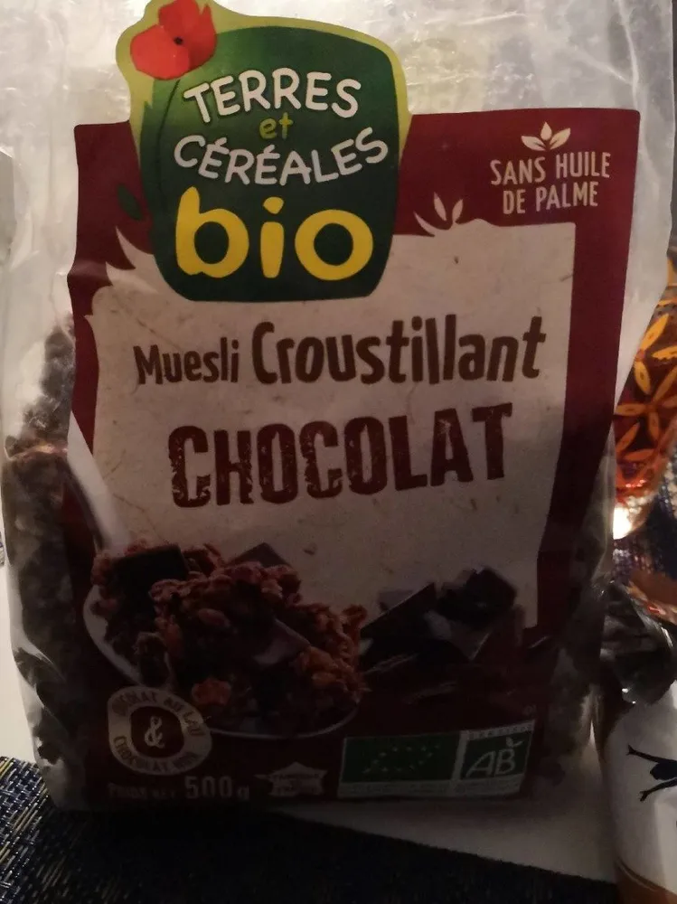 Muesli croustillant chocolat