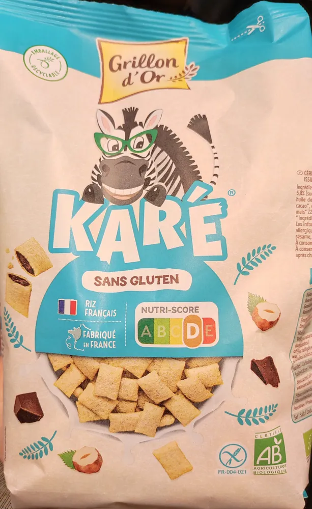 Karé sans gluten
