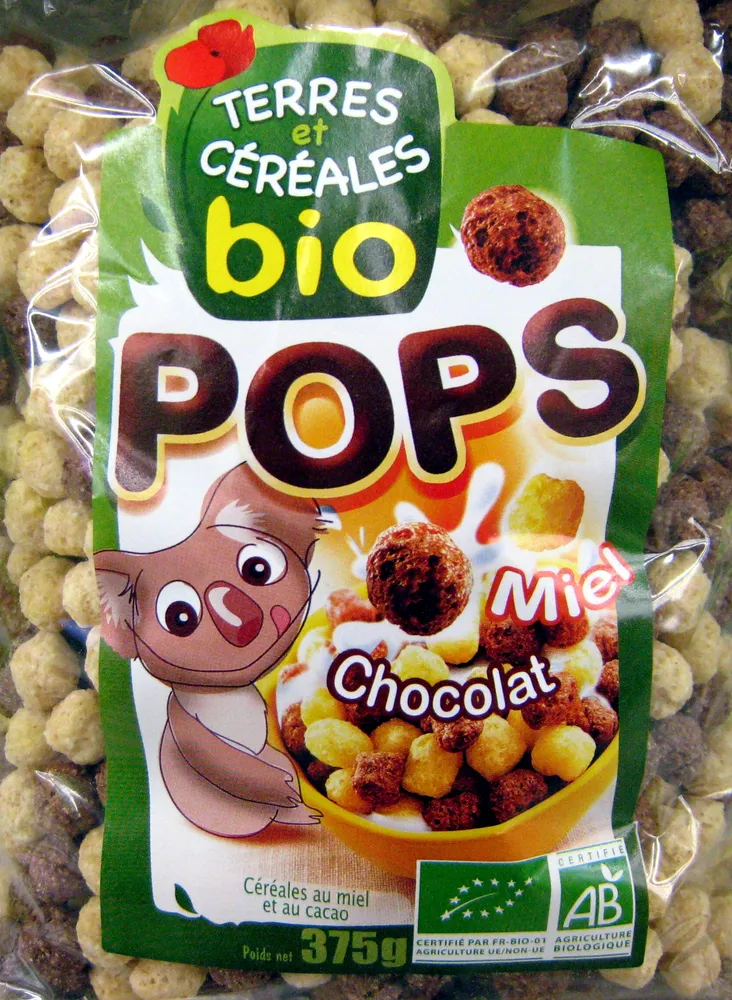 Pops miel chocolat Bio Terres et Céréales