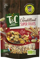 Le croustillant super fruits