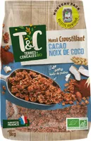 Muesli croustillant cacao coco