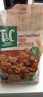 Muesli croustillant duo pépites