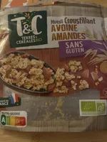 T&C Muesli croustillant avoine amandes sans gluten