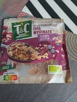 Muesli croustillant avoine myrtilles chia