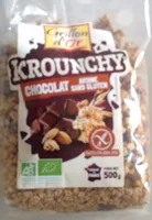 Krounchy chocolat avoine sans gluten