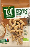 Crak'lentilles sésame