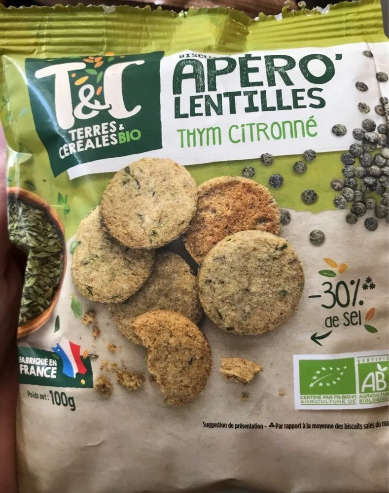 Apero lentilles