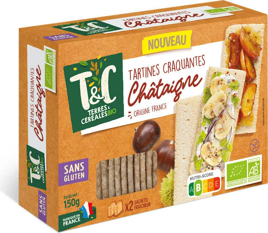Tartines craquantes châtaigne
