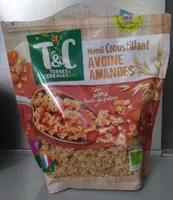 Muesli croustillant avoine amandes