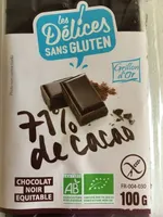 Chocolat Noir 71% - 100G - Grillon D'or (Céréco)