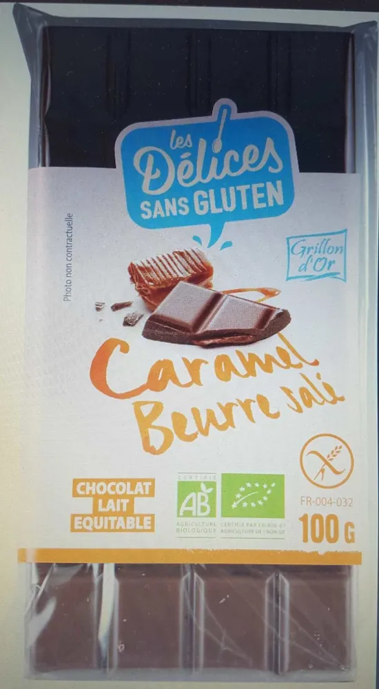CHOCOLAT LAIT CARAMEL BEURRE SALEE