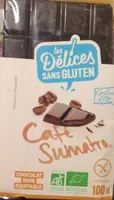 Chocolat Noir Au Café De Sumatra - 100G - Grillon D'or (céréco)