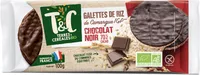 Galettes de riz au chocolat noir