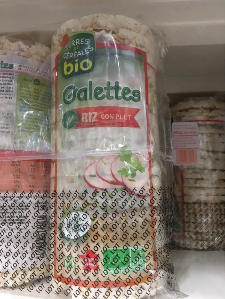 Galette riz complet