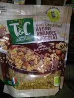 Müesli croustillant avoine amandes chocolat
