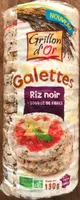 Galettes de riz noir